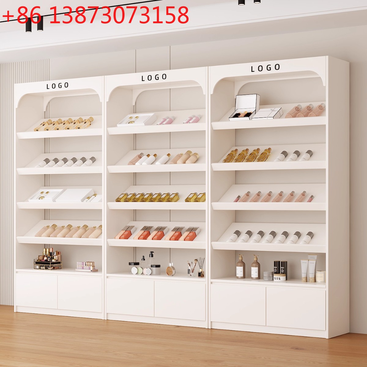 Baby Products Store - Beauty salon cabinets, display cabinets, products,