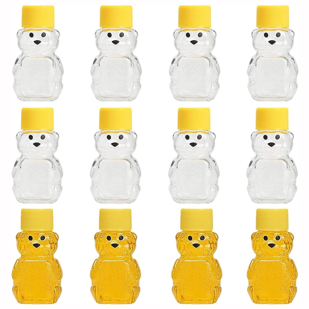Baby Products Distributor - Adorable 2oz Mini Honey Bear Bottles