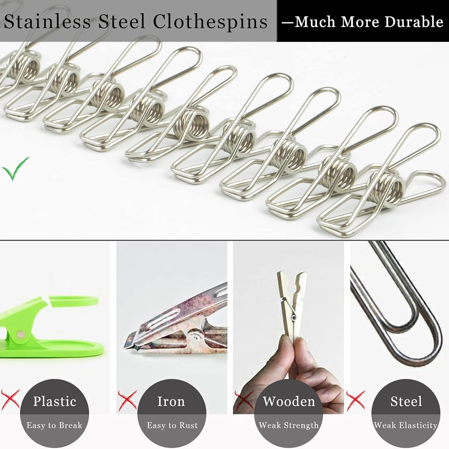 2 Pack Stainless Steel Laundry - Baby Products avaliação e preço