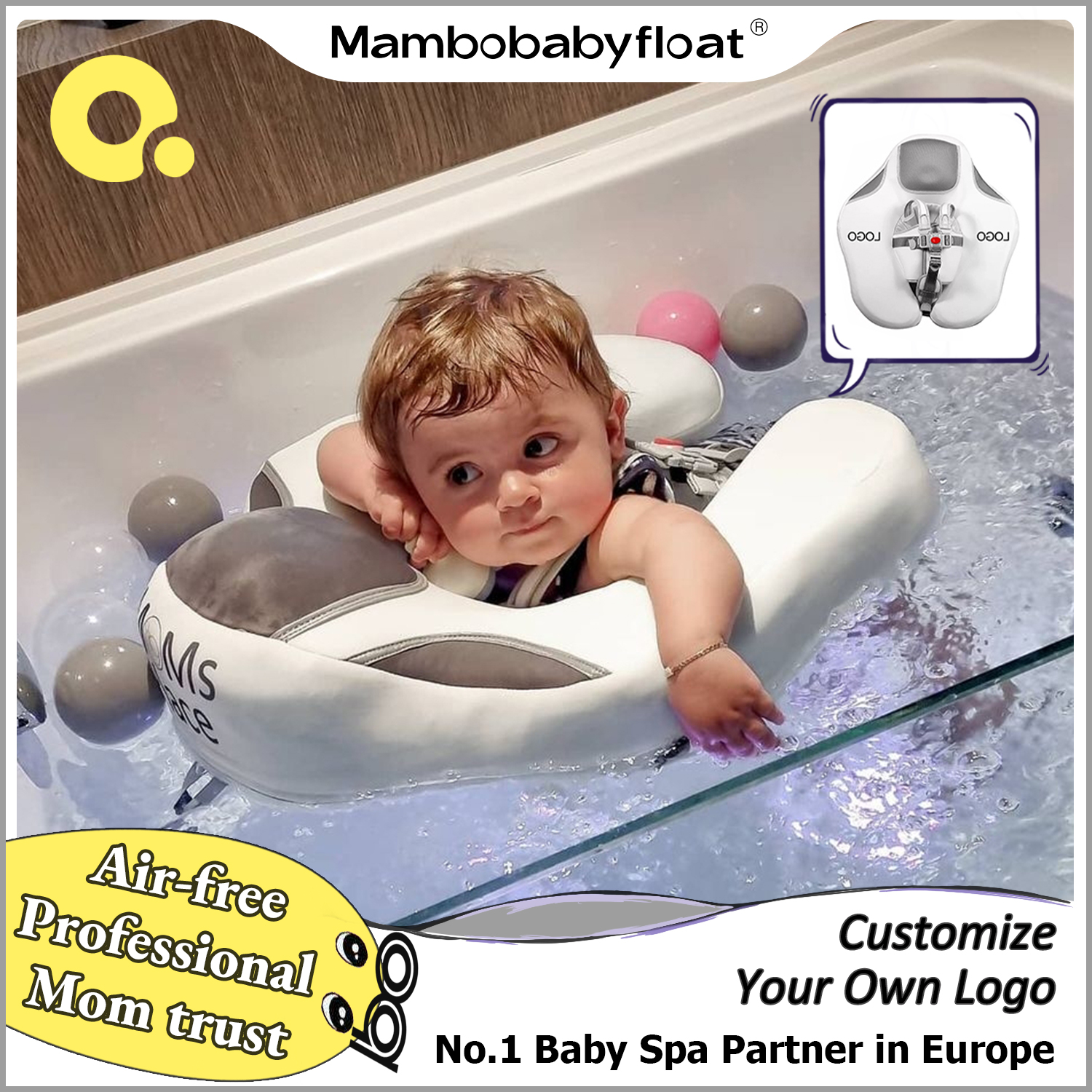 Mambobaby Air-Free Baby Spa Cu - Baby Products 1 Year avaliação e preço