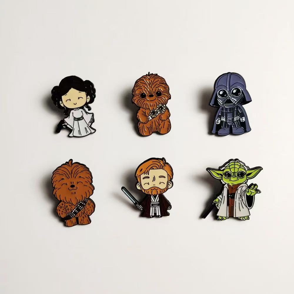 6pcs/set Star Wars Badge Brooc - Baby Yoda Products avaliação e preço