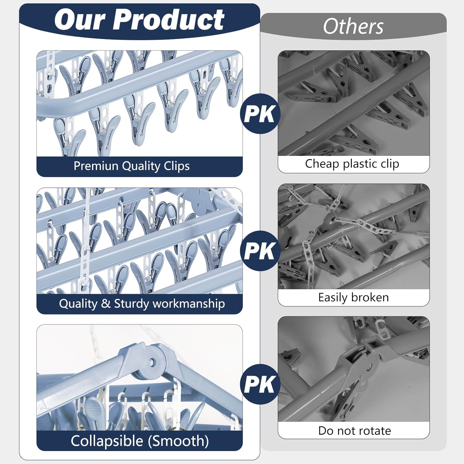 Foldable Clothes Drying Rack w - Baby Products avaliação e preço
