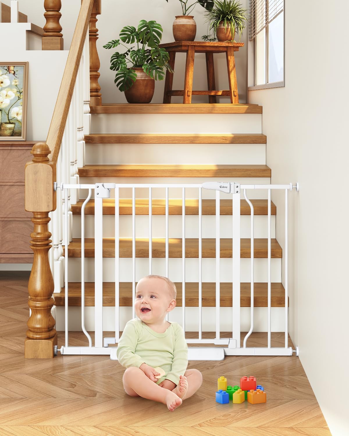 Auto-Close Baby Gate, No Drill - Baby Products You Need avaliação e preço