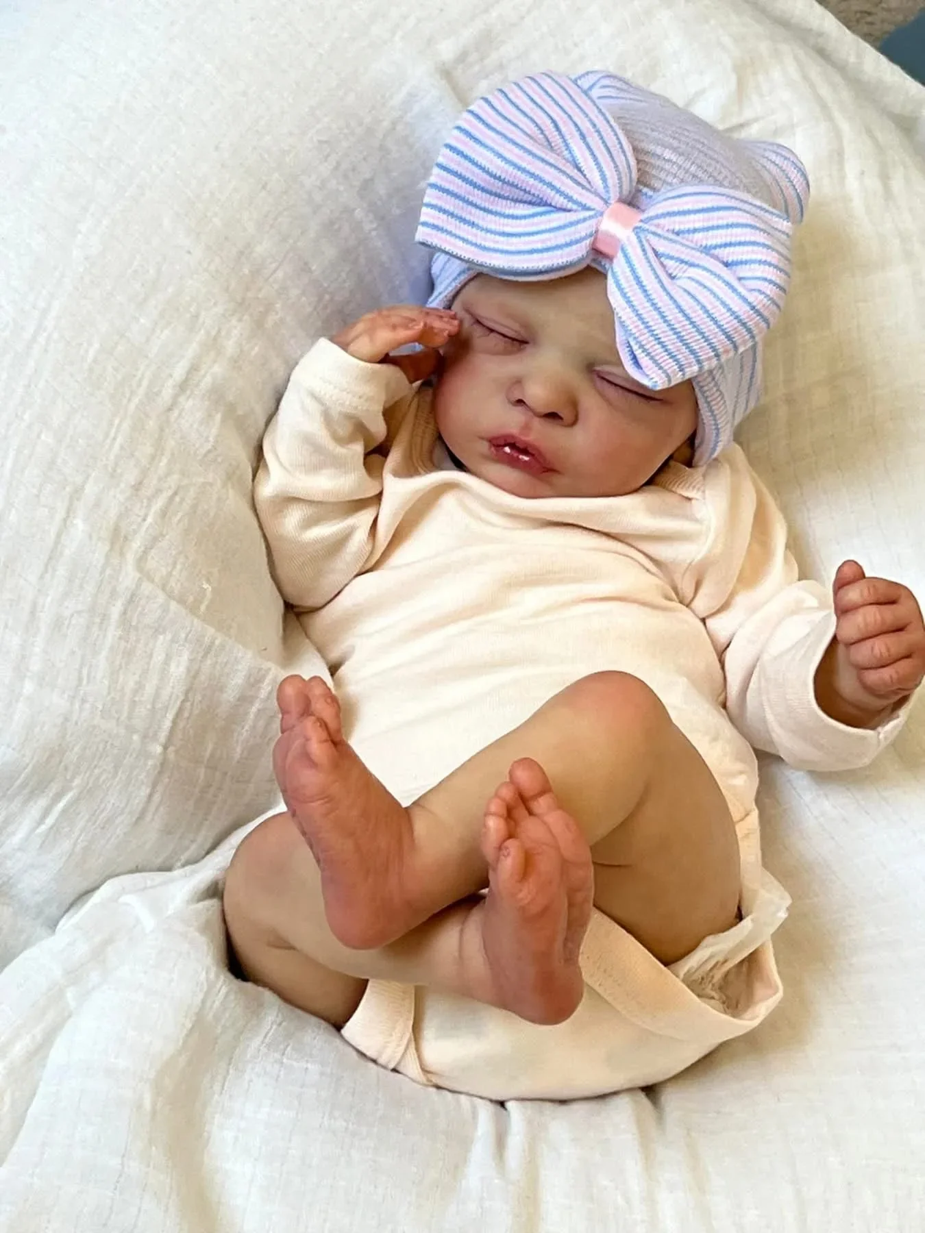 45cm Romy Reborn Baby Doll Fin - Baby Products Drawing avaliação e preço