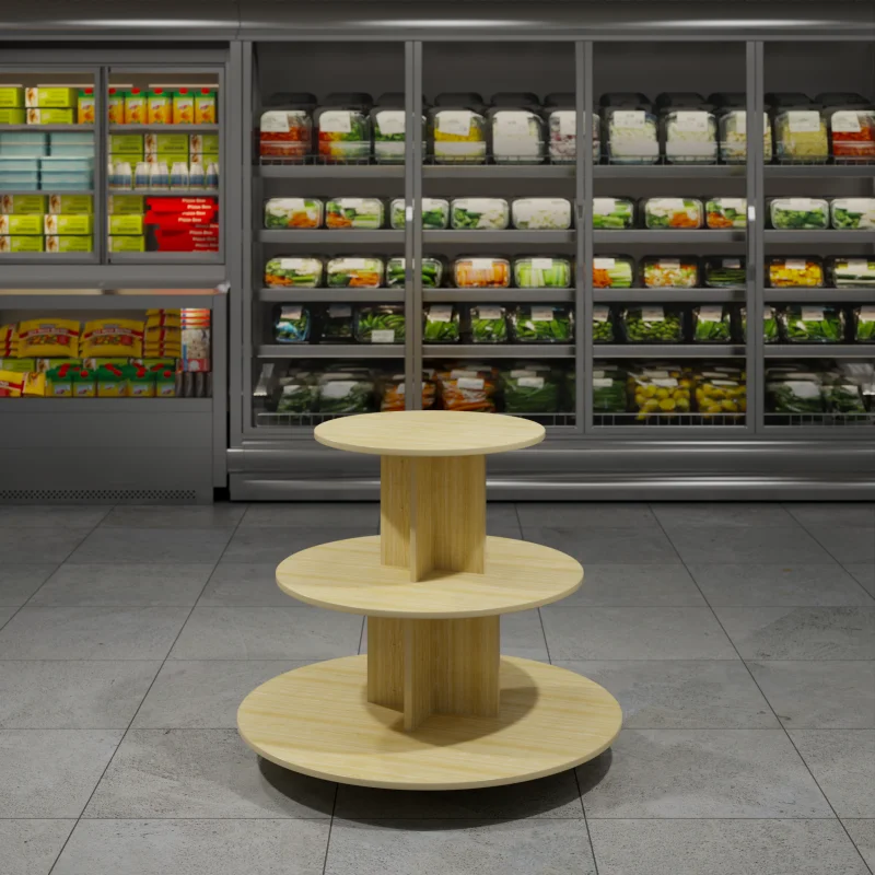 Round Display Shelf for Gift B - Baby Products Store avaliação e preço