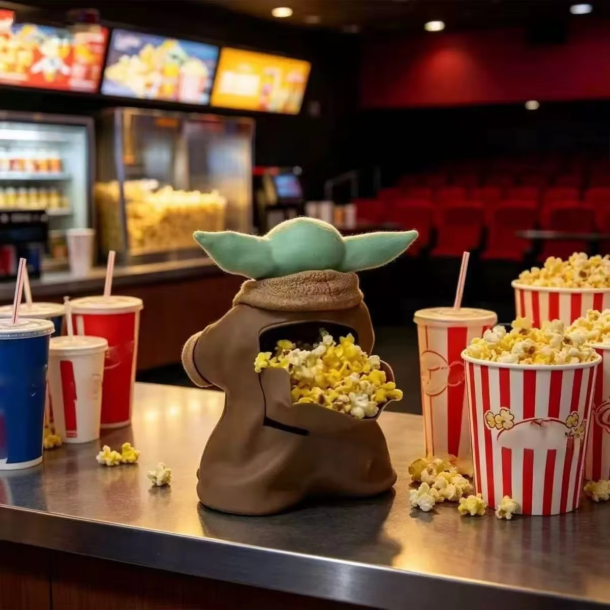 Star Wars Baby Yoda Popcorn Bu - Baby Yoda Products avaliação e preço