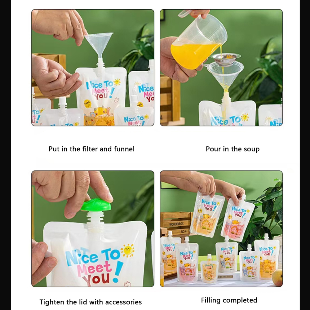 200ml  Baby Food Pouches Baby  - Baby Products Distributor avaliação e preço