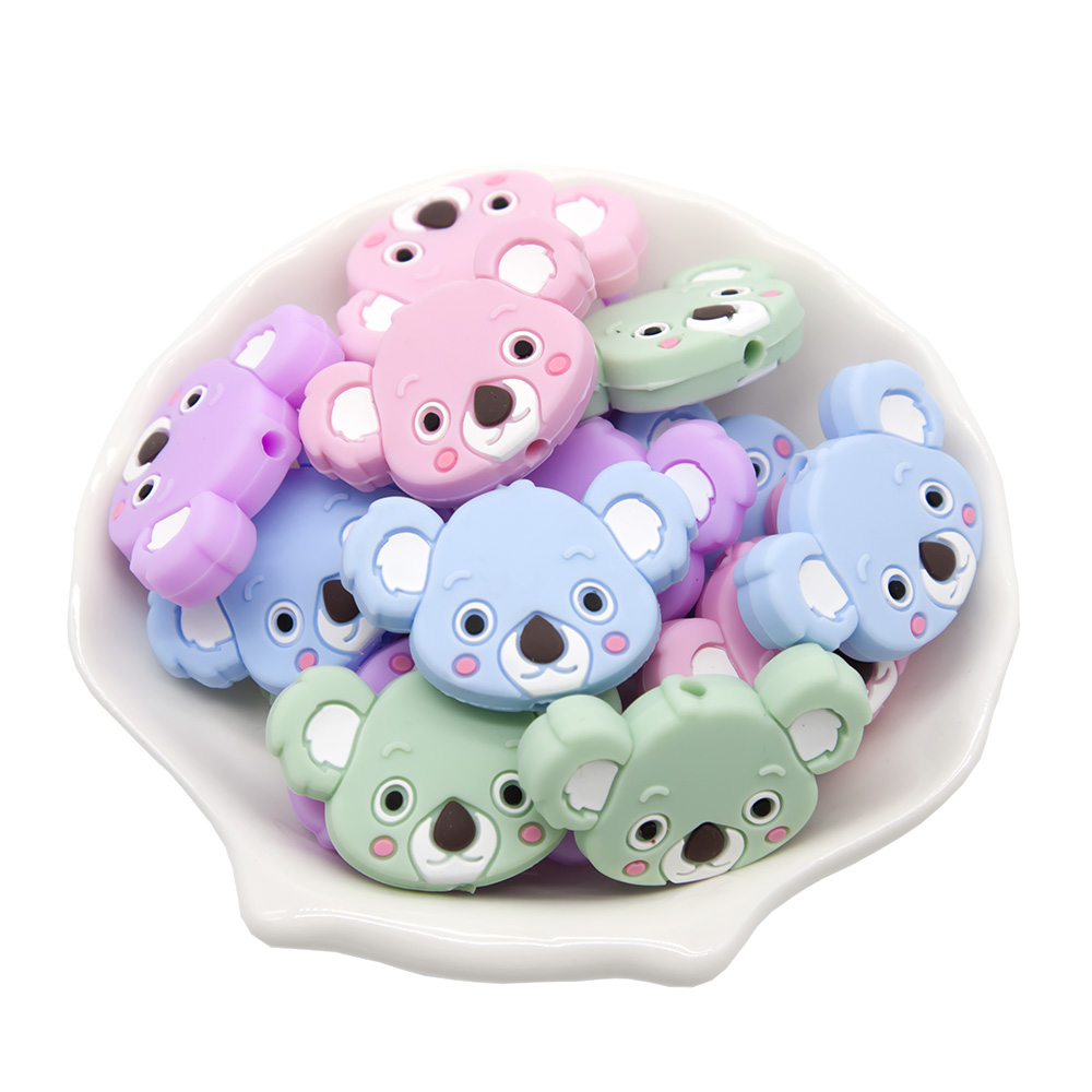 Cute-Idea 5pcs Silicone Koala  - Baby Products List avaliação e preço