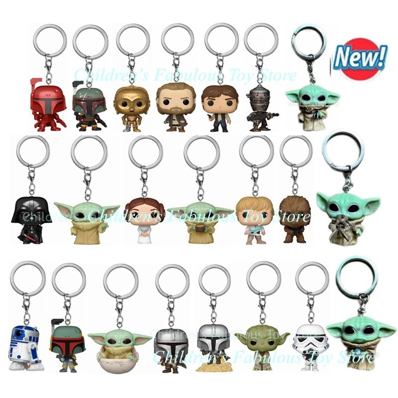 29 styles FUNKO Keychains Star - Baby Yoda Products avaliação e preço