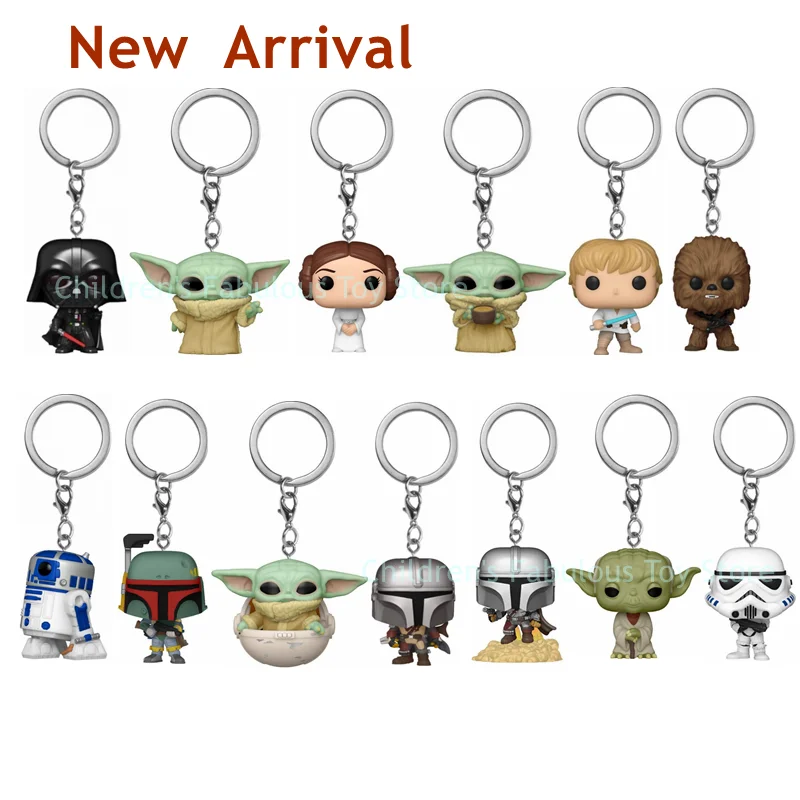 29 styles FUNKO Keychains Star - Baby Yoda Products avaliação e preço