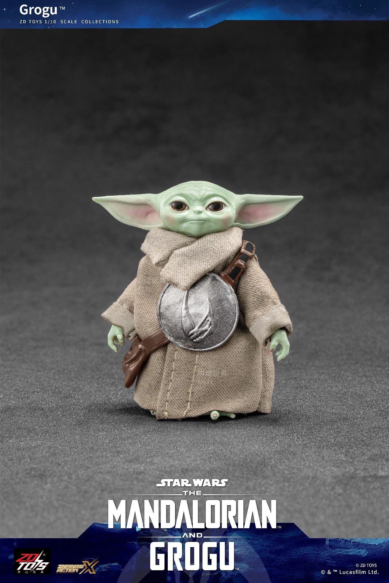 2026 New ZD Toys Star Wars Act - Baby Yoda Products avaliação e preço