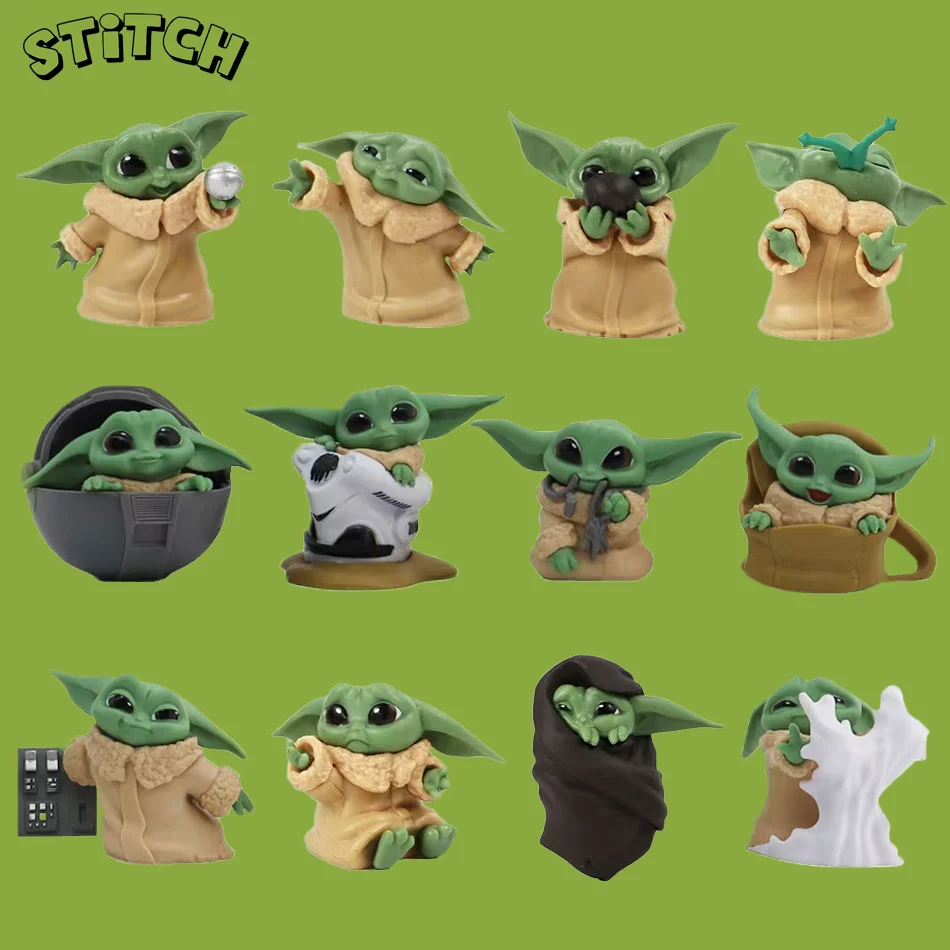 2Style 6Pcs/Set Disney Anime F - Baby Yoda Products avaliação e preço