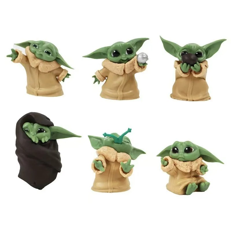 2Style 6Pcs/Set Disney Anime F - Baby Yoda Products avaliação e preço