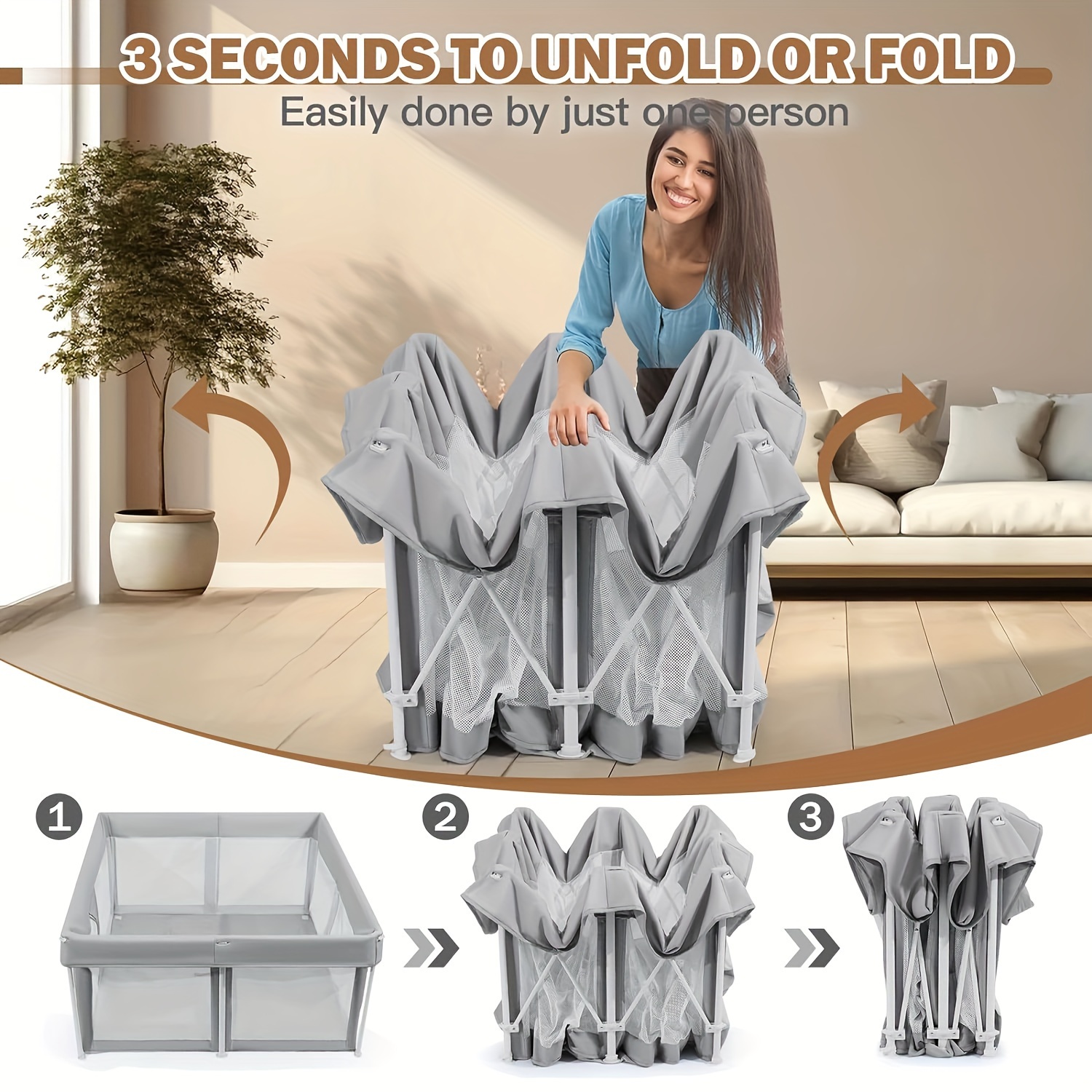 Foldable Baby Playpen 51