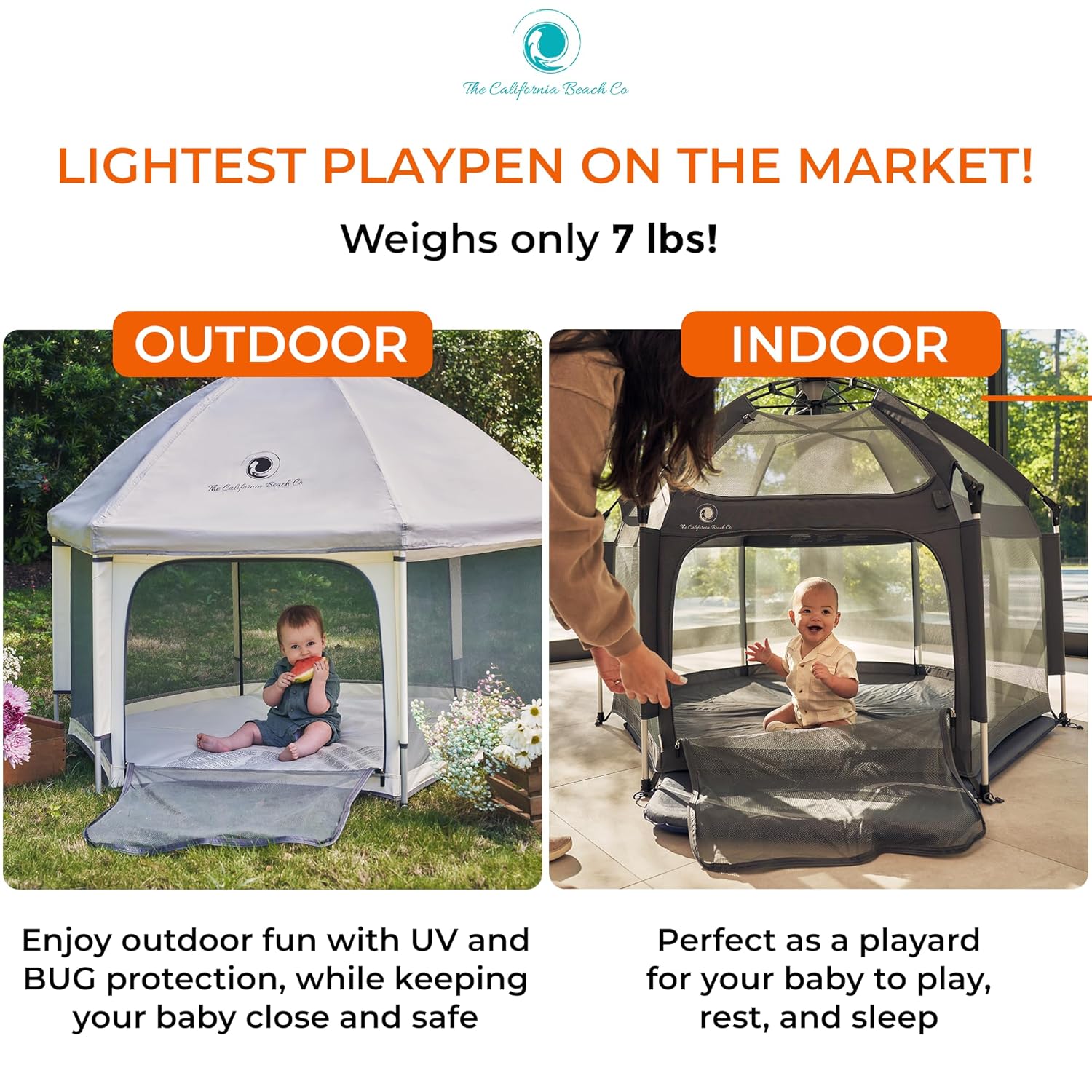 Pop Up Playpen with Canopy & M - Baby Products You Need avaliação e preço