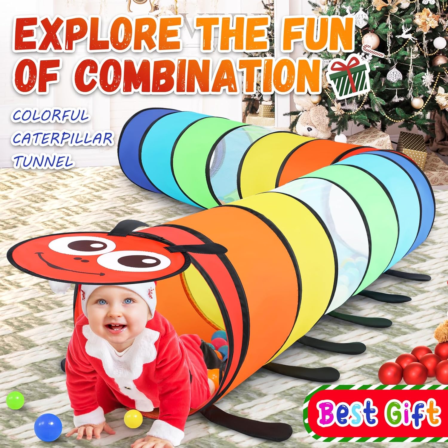 Kids Play Tunnel Tent for Todd - Baby Products You Need avaliação e preço