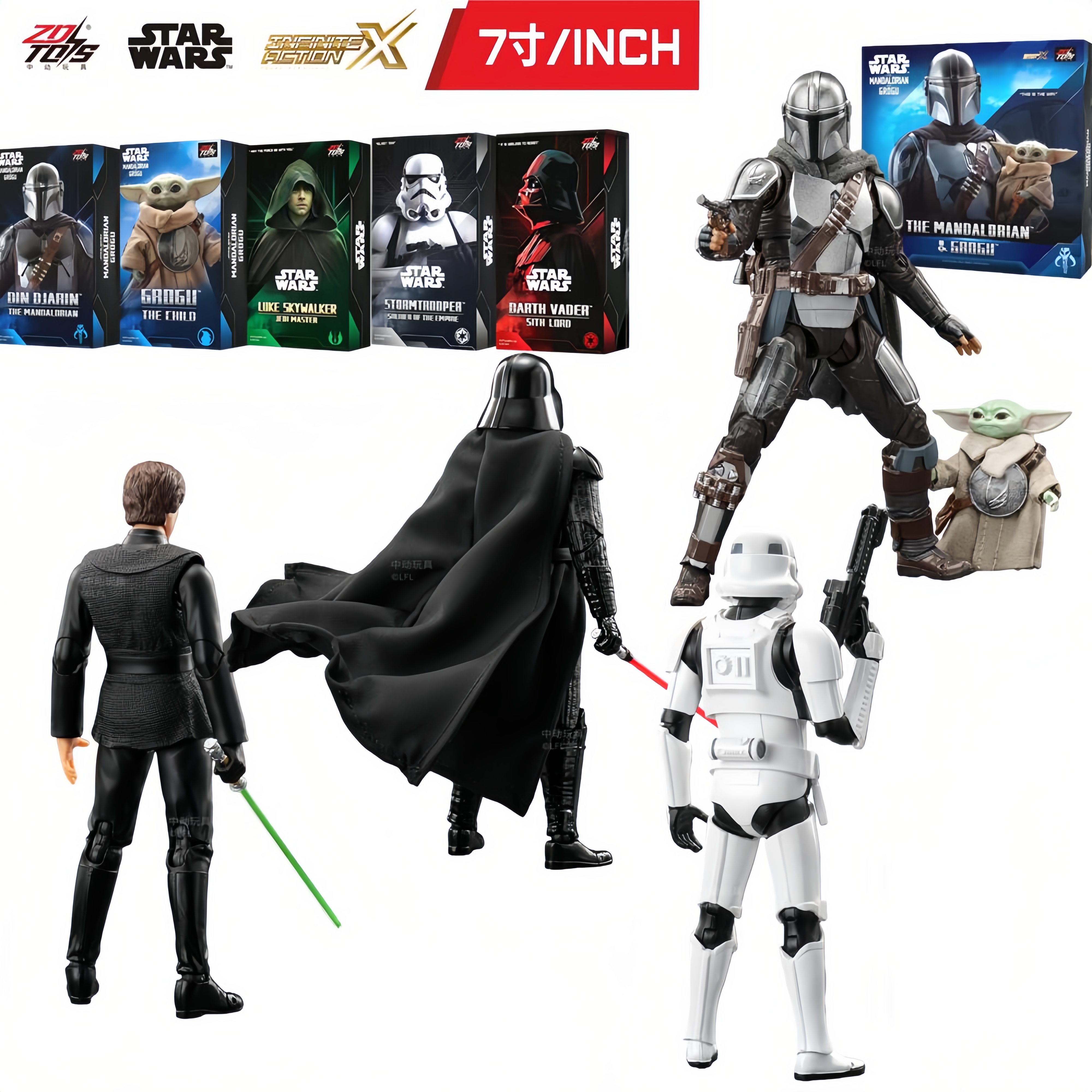 ZD Toys Star Wars 1/10 Scale M - Baby Yoda Products avaliação e preço