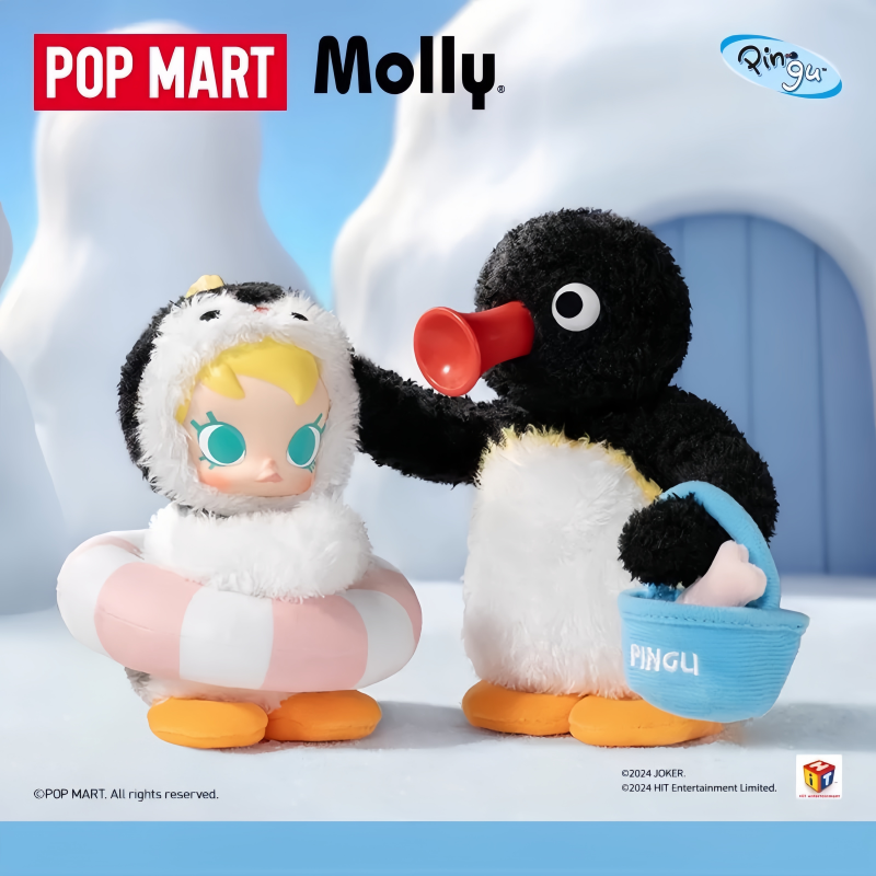 POP MART Baby Molly X Pingu Ha - Baby Products 1 Year avaliação e preço