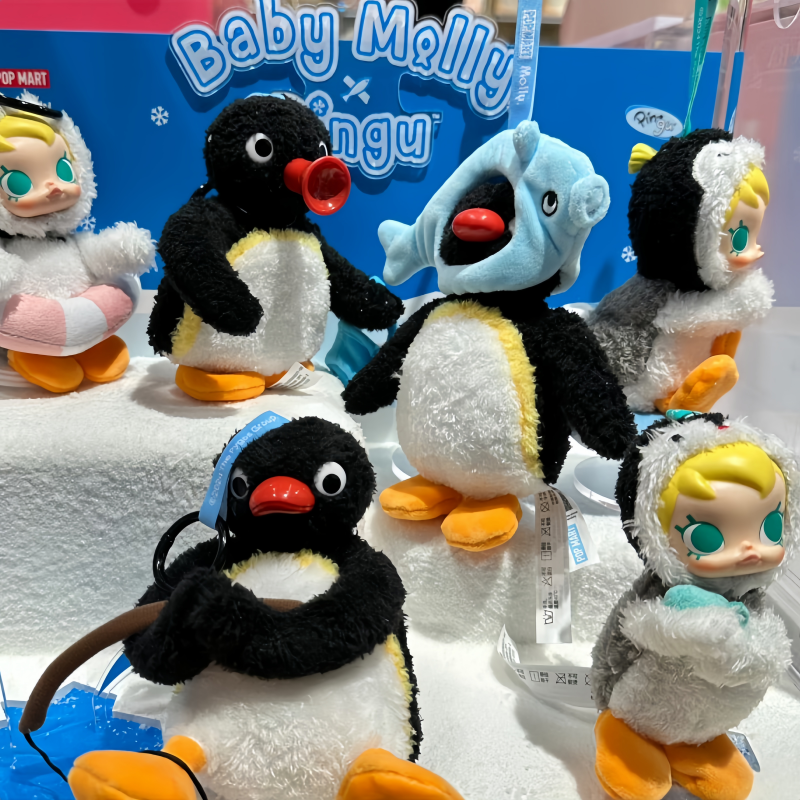 POP MART Baby Molly X Pingu Ha - Baby Products 1 Year avaliação e preço