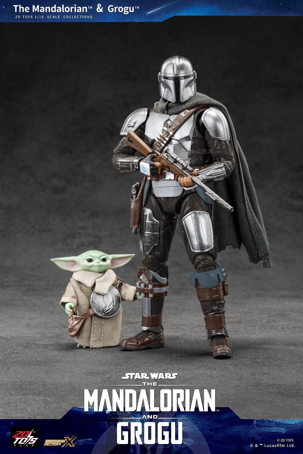 ZD Toys Star Wars Darth Vader  - Baby Yoda Products avaliação e preço
