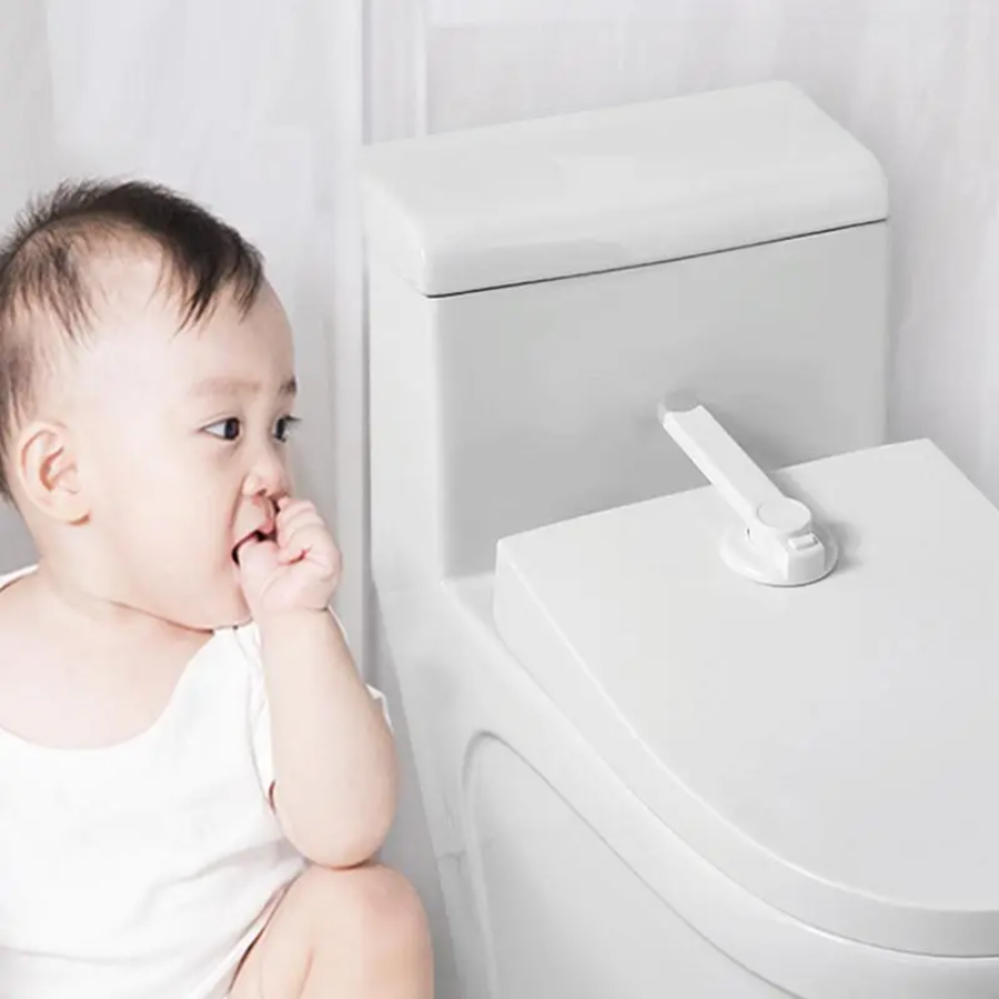 Baby Toilet Lock With 3m Adhes - Baby Products You Need avaliação e preço