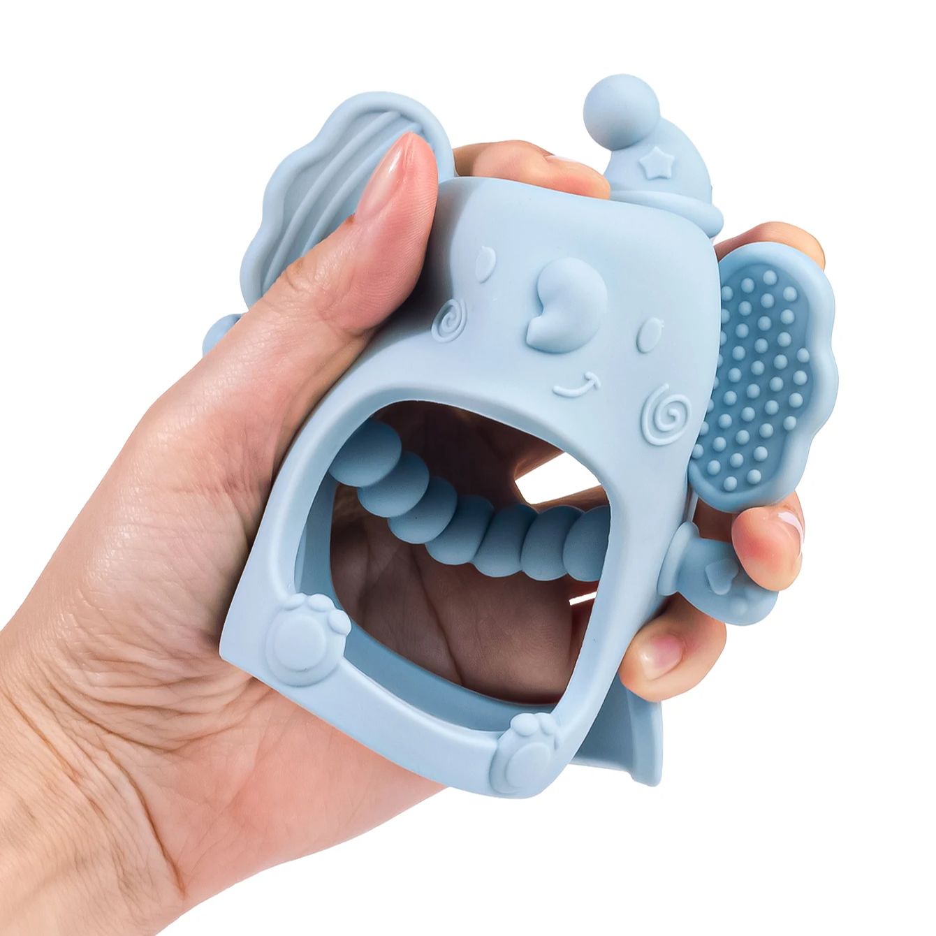 1PC Silicone Teether Baby Toys - Baby Products You Need avaliação e preço