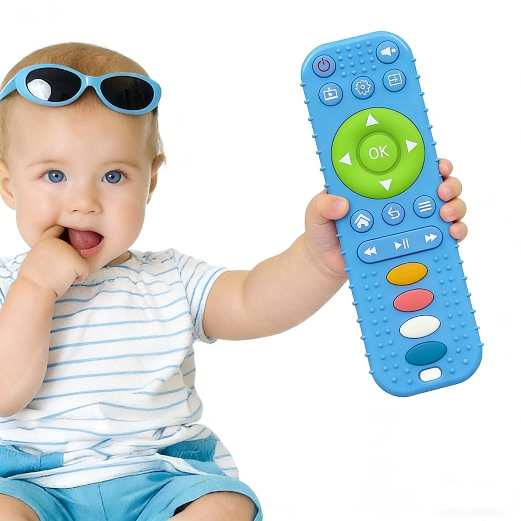 Soft Silicone Teether in Remot - Baby Products List avaliação e preço
