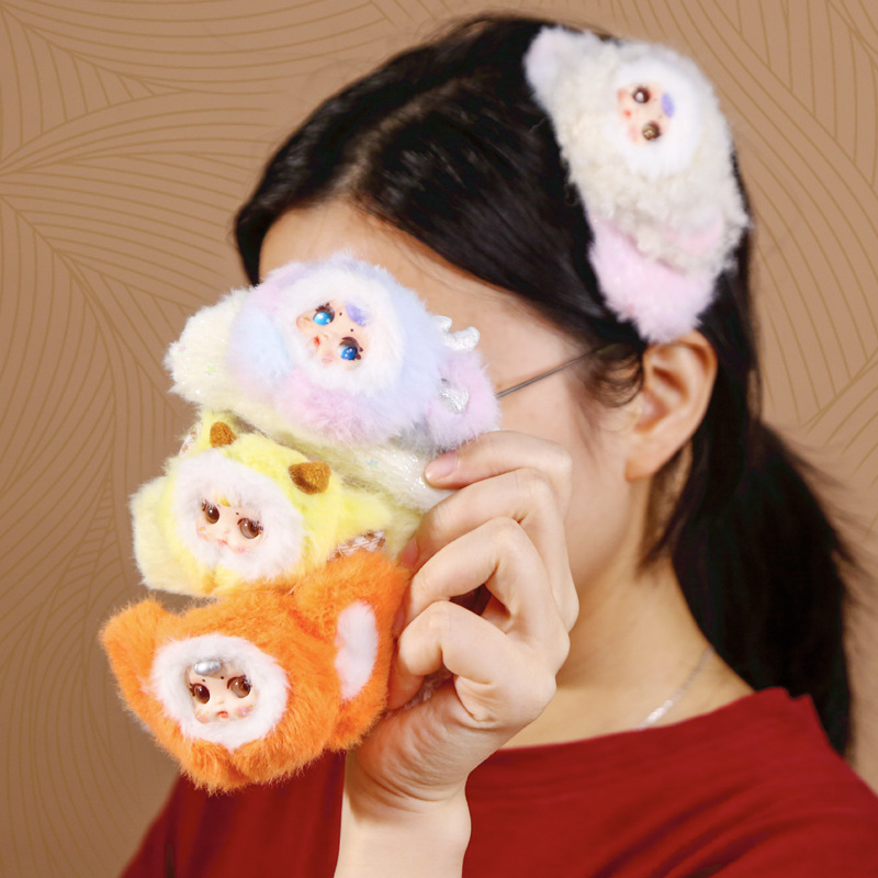 Milk Candy Hair Hairpin Plush  - Baby Products China avaliação e preço